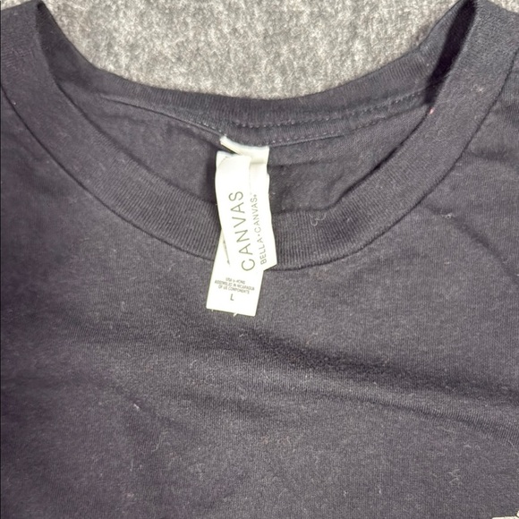 Love Joy Concert Black Short Sleeve Tee Minimalist Design 2023 - Picture 2 of 8
